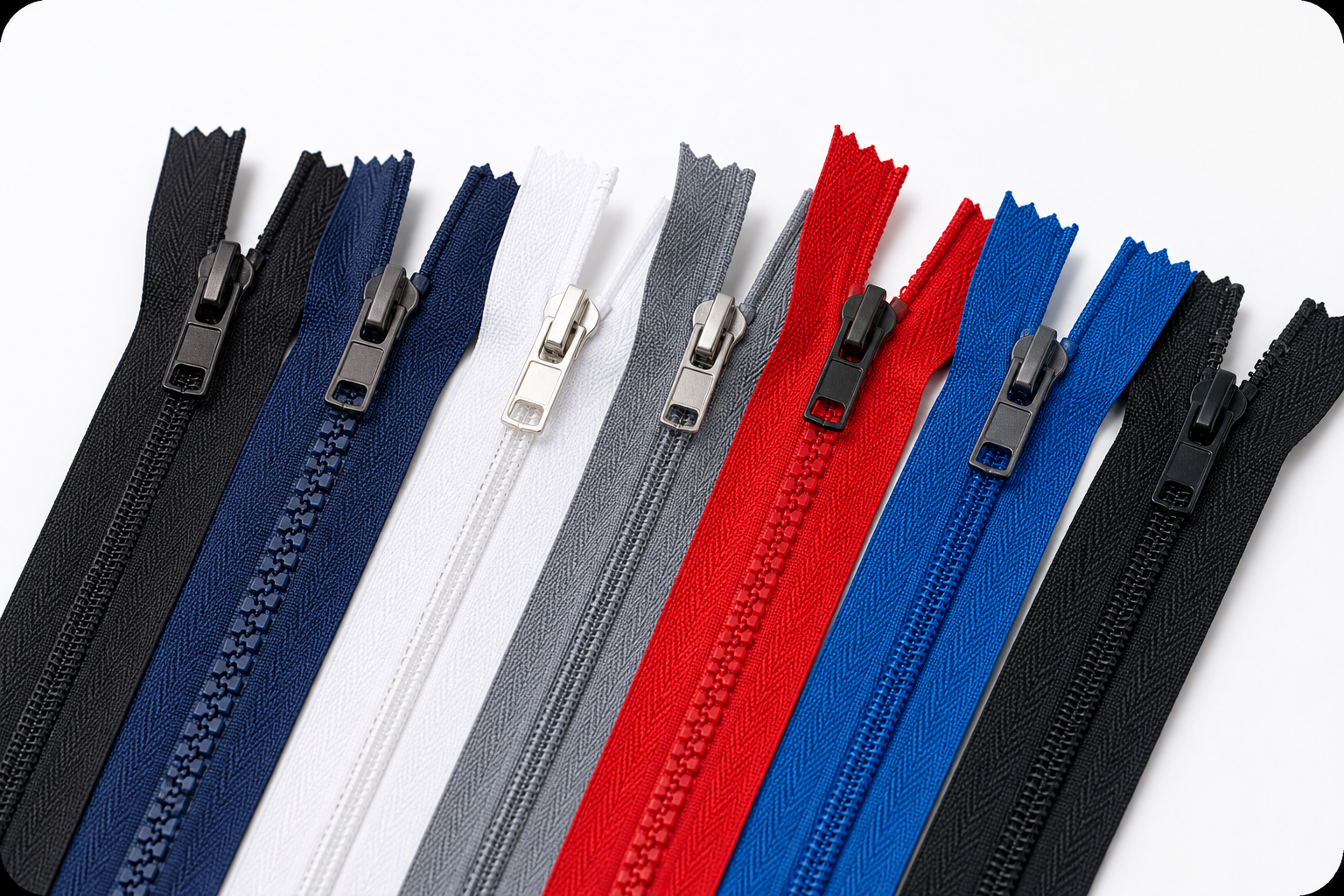 Quality Zippers for Apparel